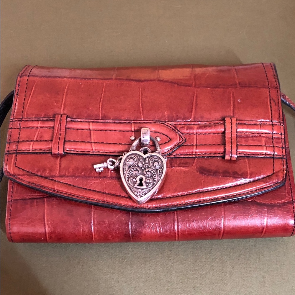 Elegant Crocodile Pattern Women's Bag Vintage Brighton